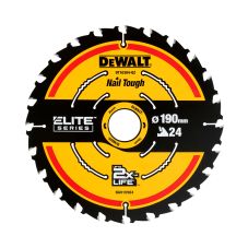 DeWalt Kreissägeblatt EXTREME 190/30/24Z WZ 18° (für Handkreissägen ohne Spaltkeil)                 