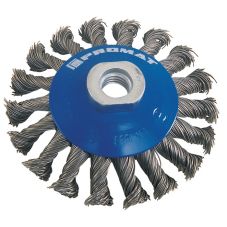 Kegelbürste gezopfter Draht (mit Gewinde)                                                           