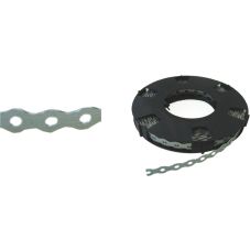 Montagelochband gewellt, Stahl verzinkt                                                             