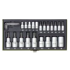 Schraubendreher-Steckschlüsseleinsätze Proxxon 23102 (für Innen- und Außen-TX-Schrauben)            