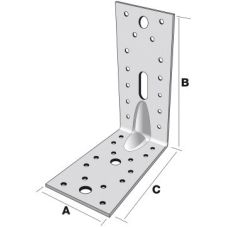 Simpson Winkelverbinder E9/2,5 (mit Rippe)                                                          