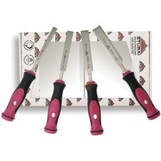 Stubai Holzstemmeisen-Satz Spezial mit 2K-Kunststoffheft 4-teilig                 