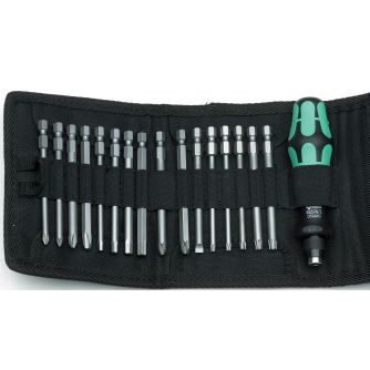 Bit-Sortiment in Falttasche Kraftform Kompakt 60 (17-teilig)                                        