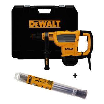 DeWalt Bohr- und Meißelhammer D25614K-QS Set (inkl. 2 Meißel)                                       