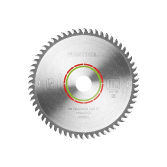 Festool Kreissägeblatt LAMINATE/HPL 210/30/60Z TFZ 4° (für Tauchsägen)                              