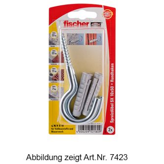 Fischer Dübel mit Rundhaken (Minipaket)                                                             