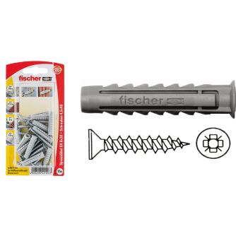 Fischer Dübel SX mit Schrauben (Minipaket)                                                          