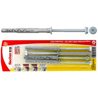 Fischer Langschaftdübel SXRL FUS mit Sicherheits-Sechskantschraube (Minipaket)                      