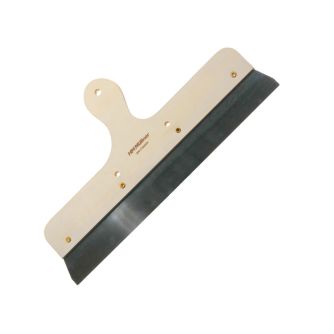 Flächenspachtel Stahlblatt rostfrei mit Holzgriff                                                   