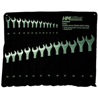 HM Müllner Gabel-Ringschlüsselsatz 222-25 (25-teilig)                                               