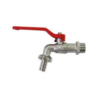 Kugelauslaufhahn (-auslaufventil) Messing verchromt                                                 