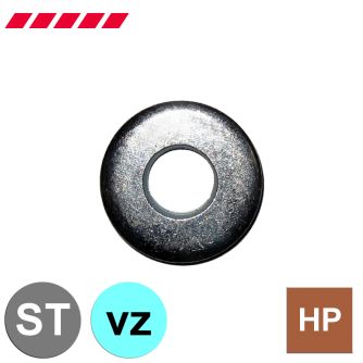 Scheiben flach DIN 7349 verzinkt (für Schrauben mit schweren Spannhülsen)               