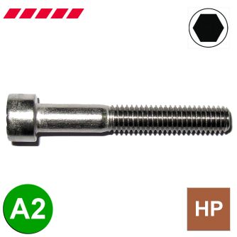 Schrauben Zylinderkopf DIN 912 A2 (hoher Kopf und ISK)                                   