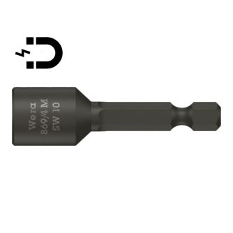 Sechskant-Steckschlüsseleinsatz Wera 869/4 M einzeln                                                