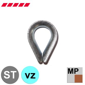 Seilkauschen verzinkt (Minipaket)                                                                   